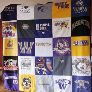 Huskies Quilt Blanket Pt27  Quilt